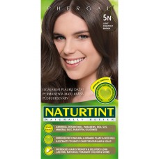 „Naturally Better“ ilgalaikiai plaukų dažai be amoniako, LIGHT CHESTNUT BROWN 5N (165ml)